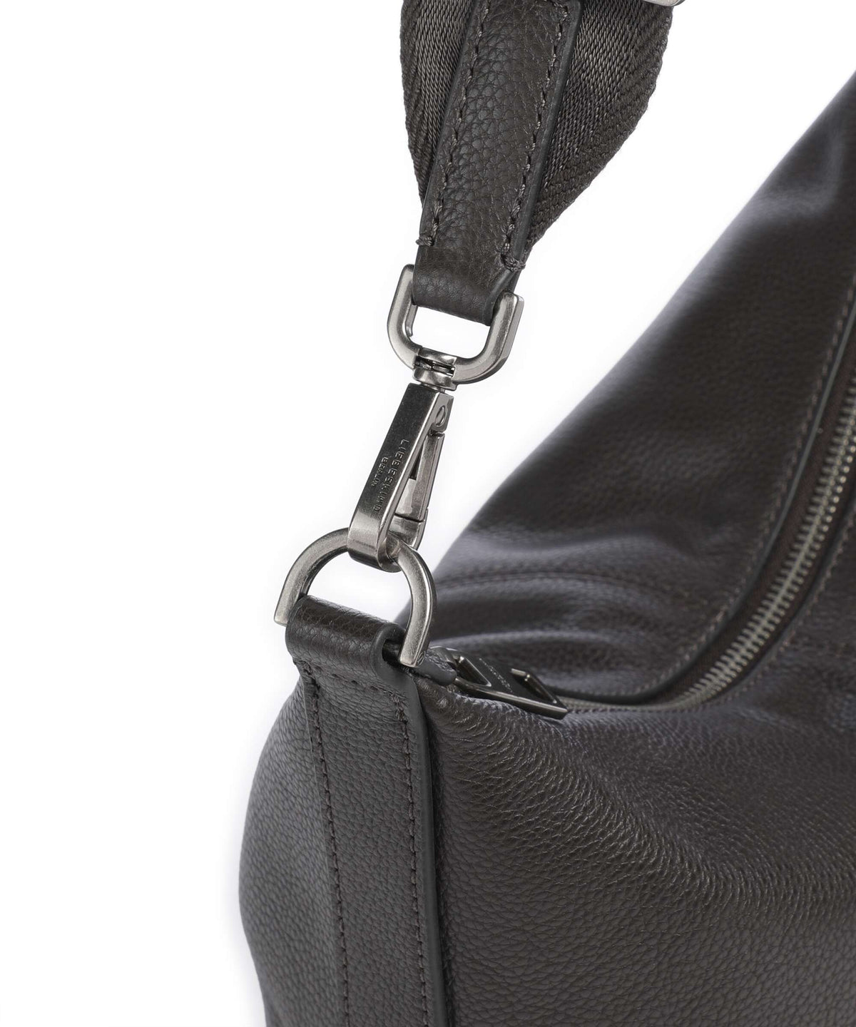Liebeskind Paris Small Pebble S Hobo bag deep soil