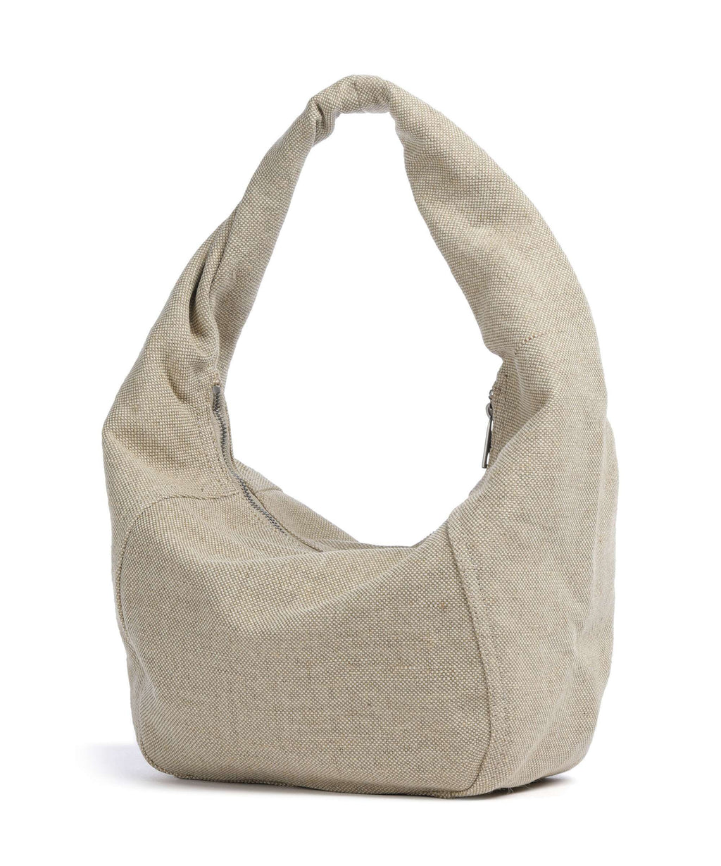 Liebeskind Farrah Heavy Canvas Washed M Hobo bag beige