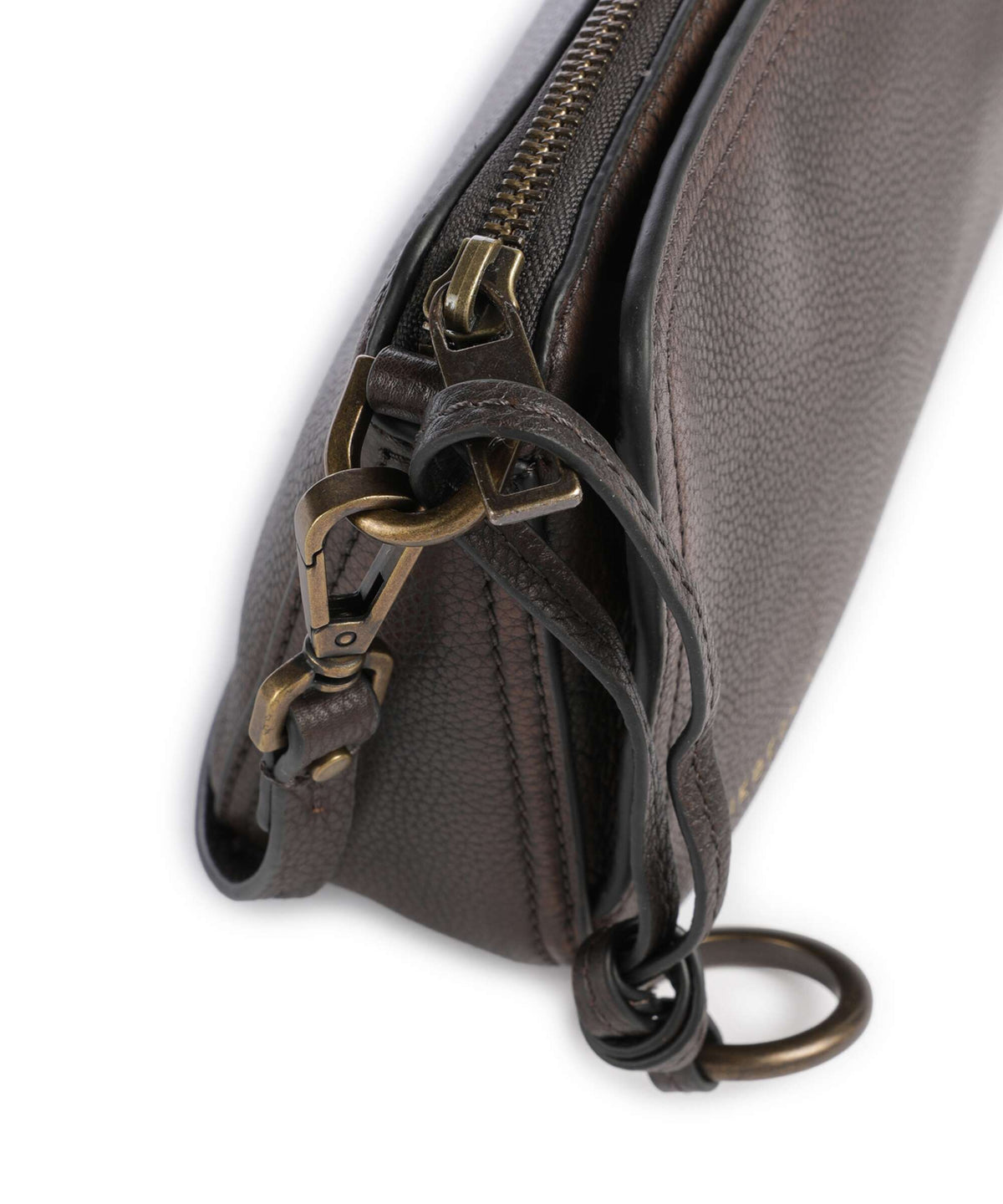 Liebeskind Clarice II Vintage Pebble M Crossbody bag deep soil
