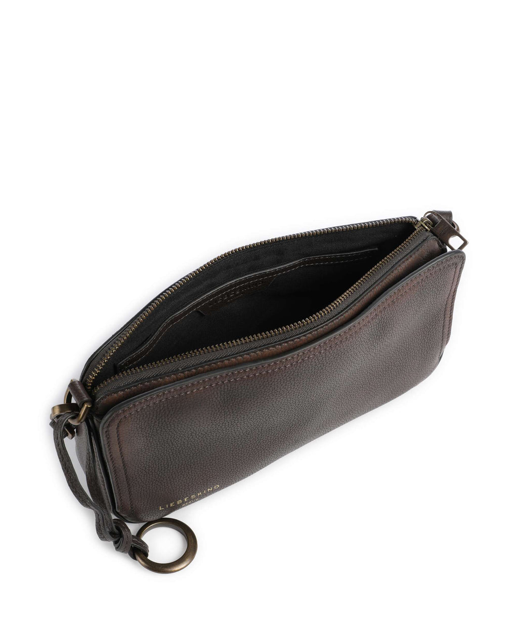 Liebeskind Clarice II Vintage Pebble M Crossbody bag deep soil