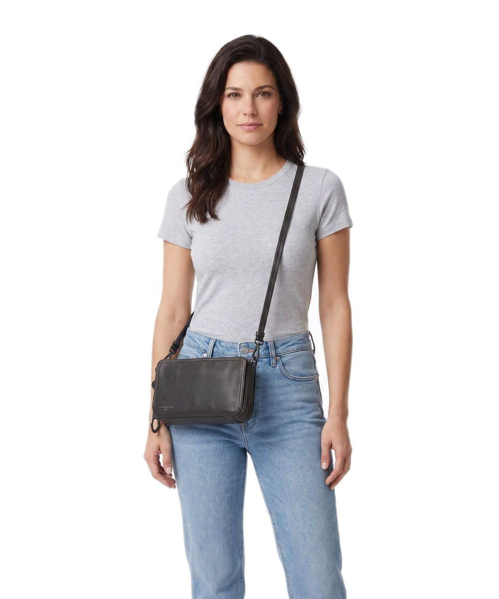 Liebeskind Clarice II Vintage Pebble M Crossbody bag black