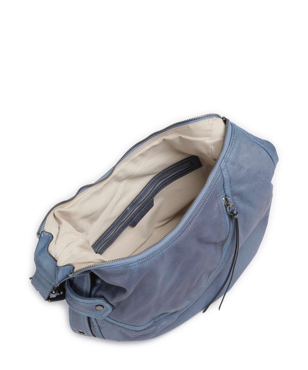 Liebeskind Luna II 3D M Hobo bag flower blue