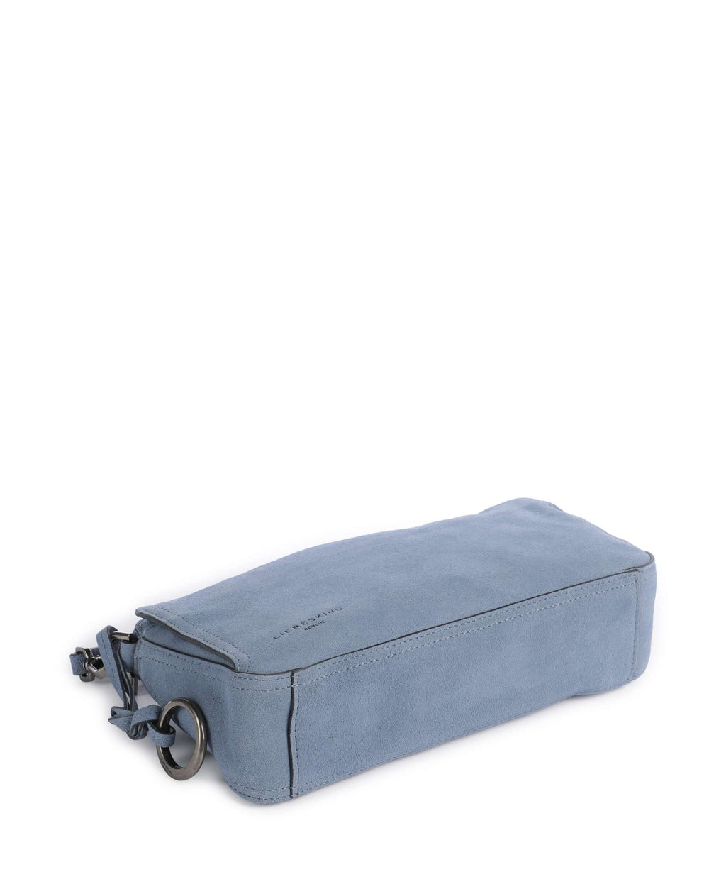 Liebeskind Clarice II Hydro Suede M Crossbody bag flower blue
