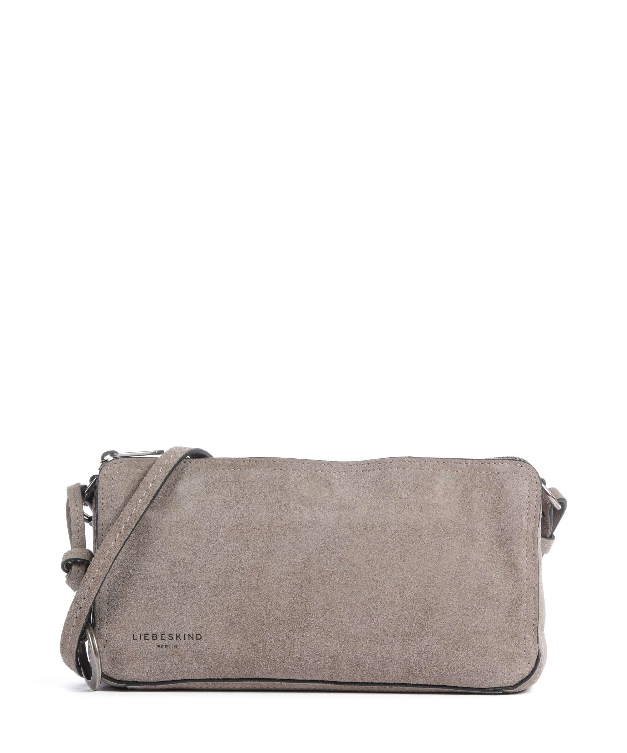 Liebeskind Clarice II Hydro Suede M Crossbody bag neutral grey