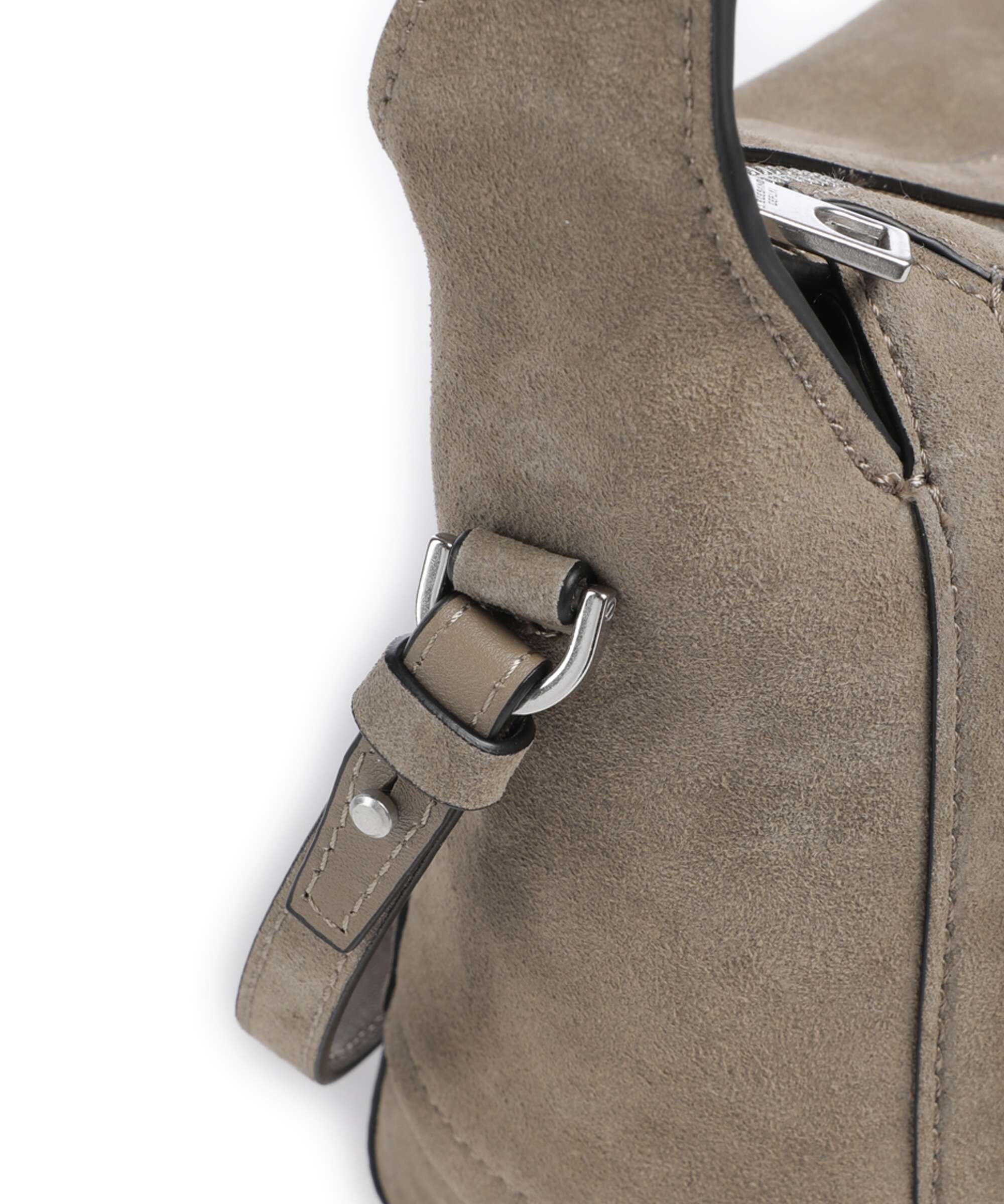 Liebeskind Delia Suede S Shoulder bag neutral grey