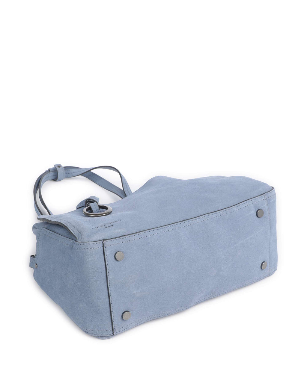 Liebeskind Clarice II Hydro Suede M Shoulder bag flower blue