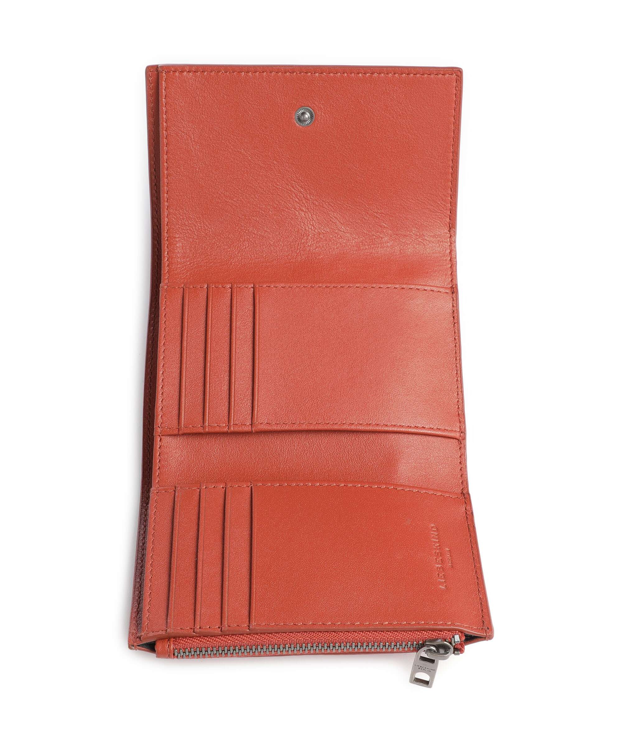 Liebeskind Linn Small Pebble M Wallet red rock
