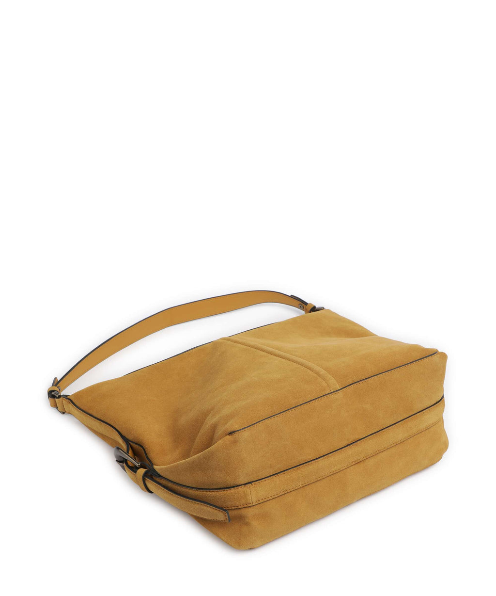 Liebeskind Paris II Hydro Suede M Hobo bag honey suede