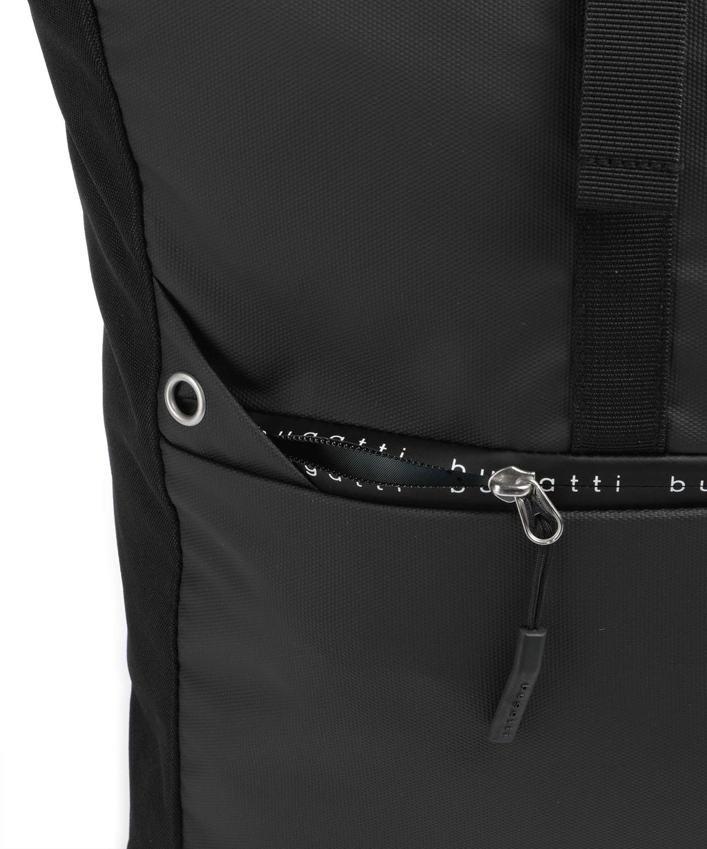 Bugatti Blanc Delight Rolltop backpack schwarz