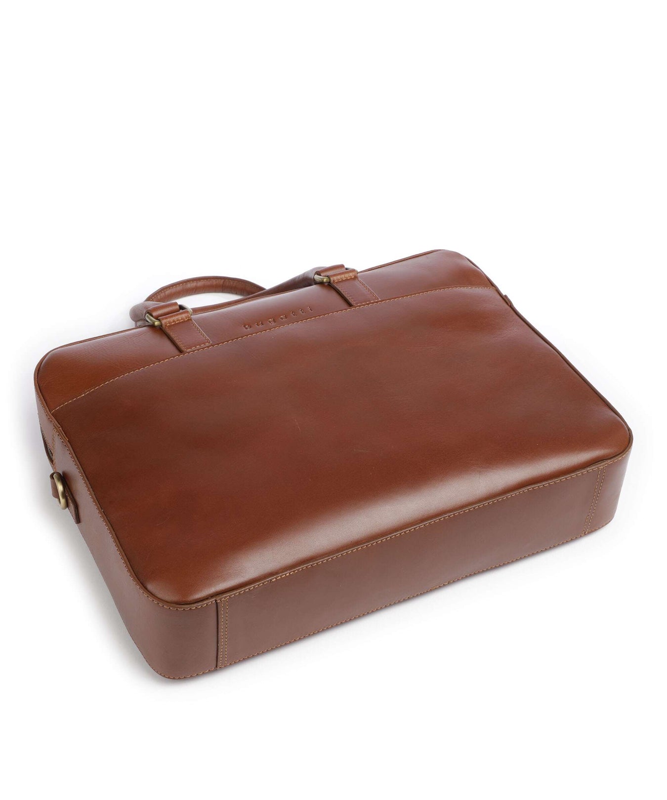 Bugatti Remo Briefcase cognac