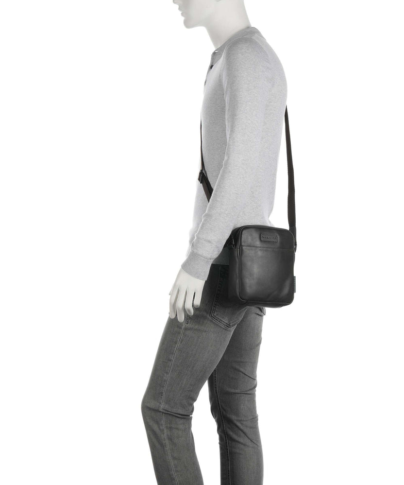 Bugatti Clark Crossbody bag dark brown