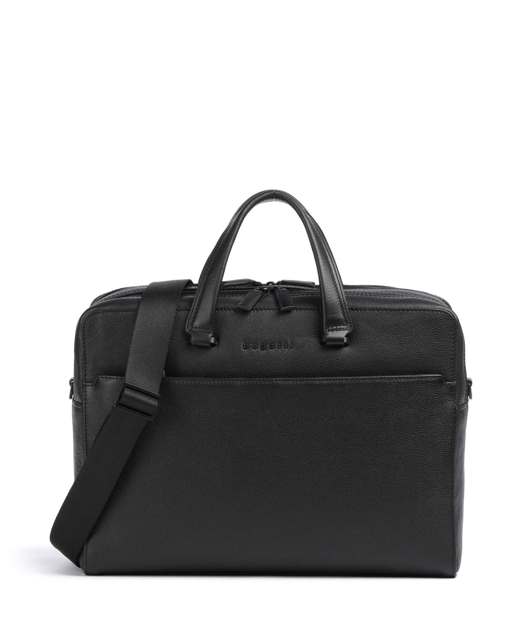 Bugatti Black Briefcase schwarz