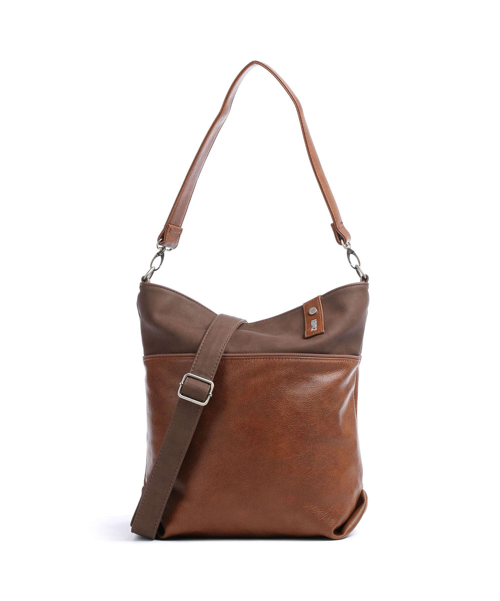 Zwei Jana J12 Hobo bag cognac