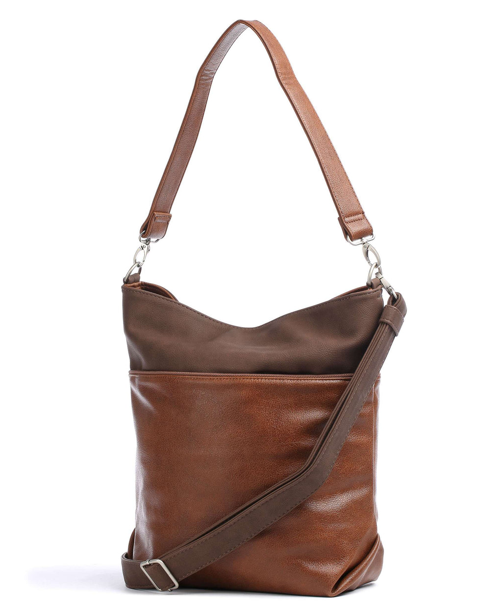 Zwei Jana J12 Hobo bag cognac