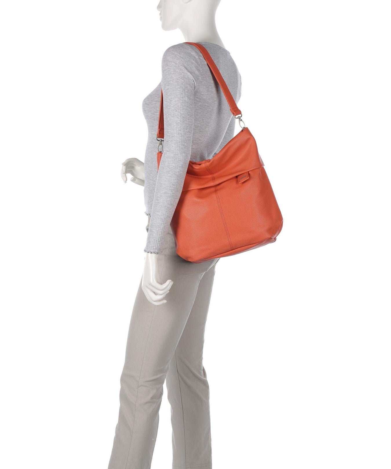 Zwei Mademoiselle.M M12 Hobo bag papaya