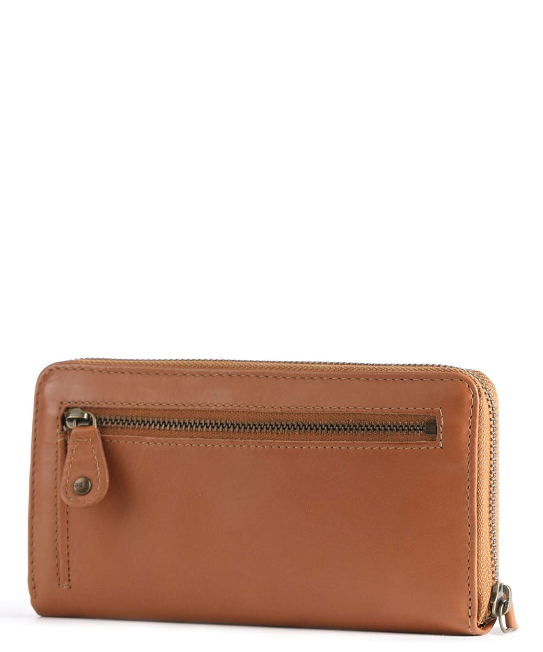 Aunts & Uncles Jamie's Orchard Melon RFID Wallet cognac