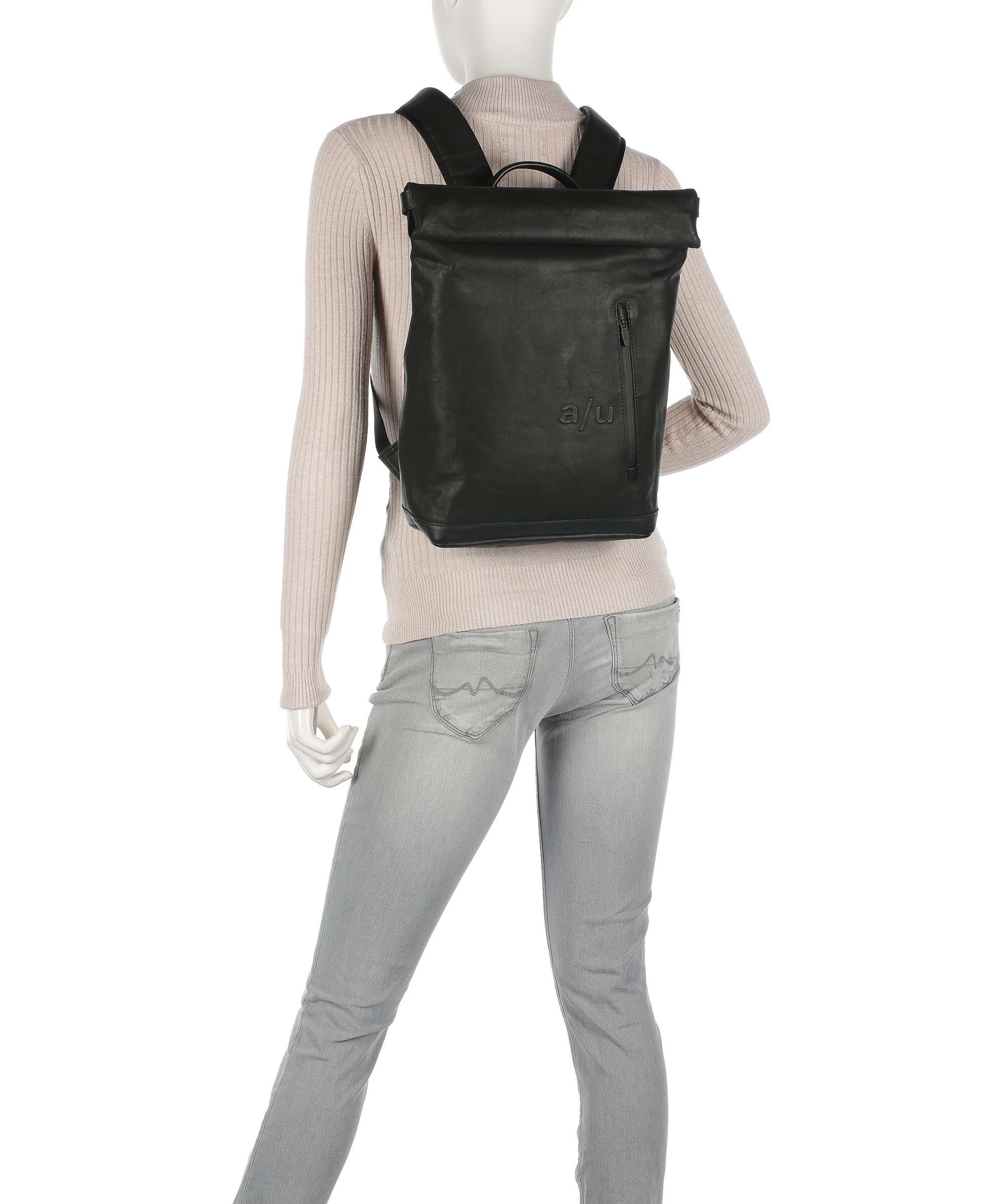 Aunts & Uncles Japan Wakayama Rolltop backpack black