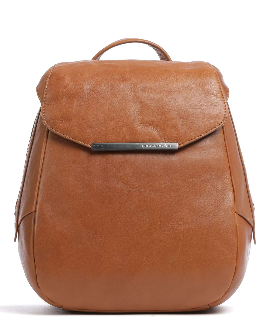 Aunts & Uncles Grandma's Luxury Club Mrs. Dumpling Backpack caramel