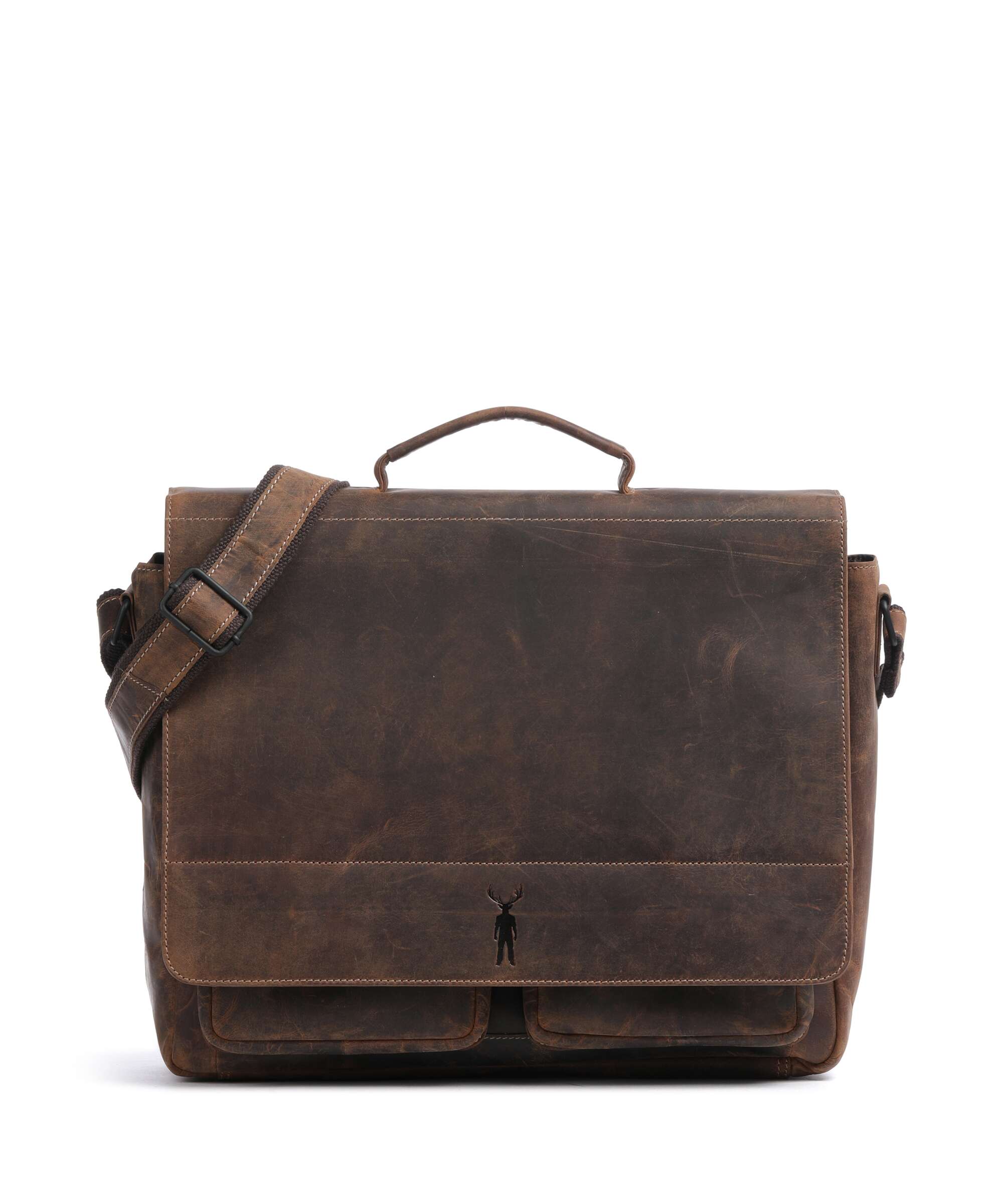 Jack Kinsky Baltimore 6 Briefcase cognac