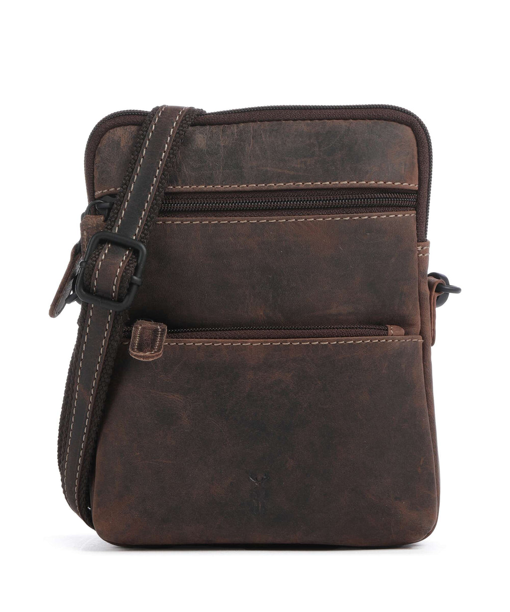 Jack Kinsky Baltimore 11 Crossbody bag mokka 