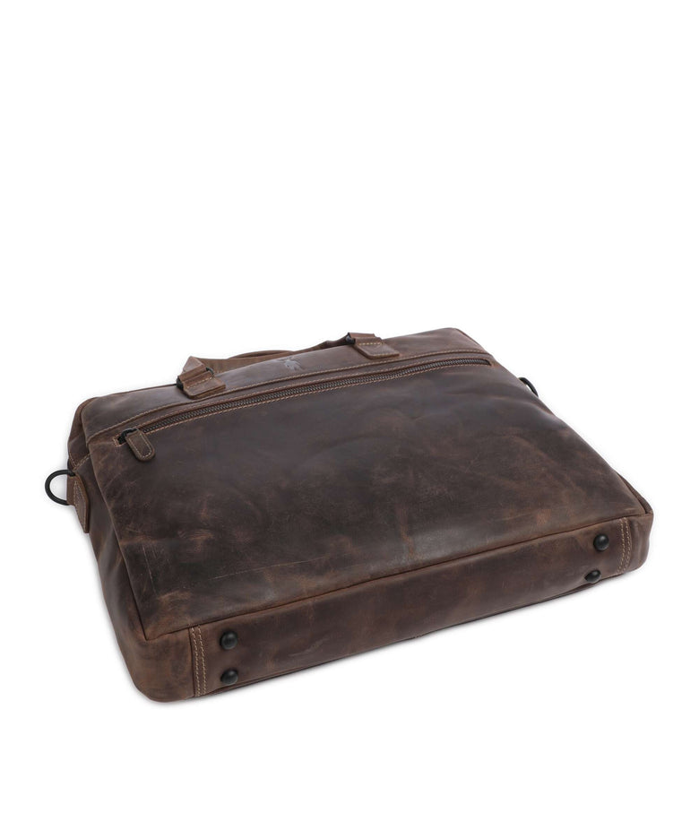 Jack Kinsky Baltimore 8 Briefcase mokka