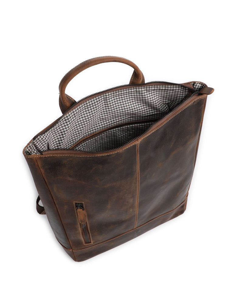 Jack Kinsky Baltimore 14 Backpack cognac 