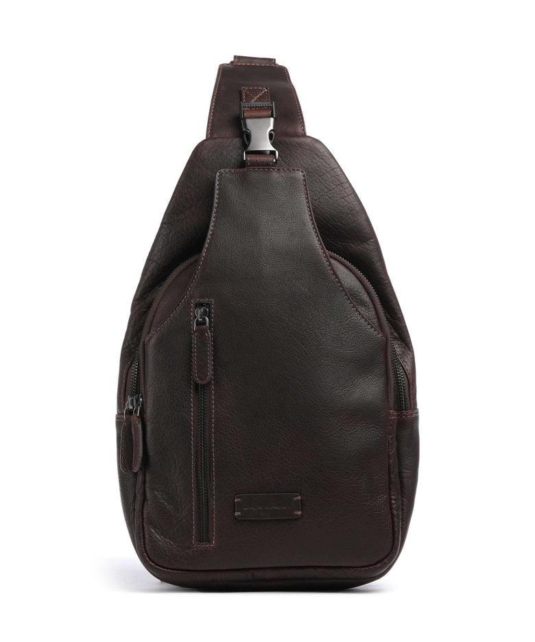 Jack Kinsky Porto 12 Sling bag mokka