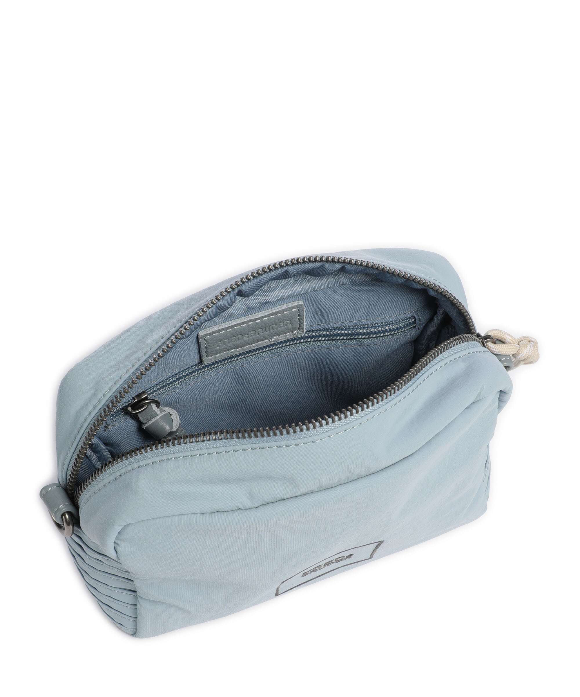 FredsBruder Friends For Life Crossbody bag dusty blue