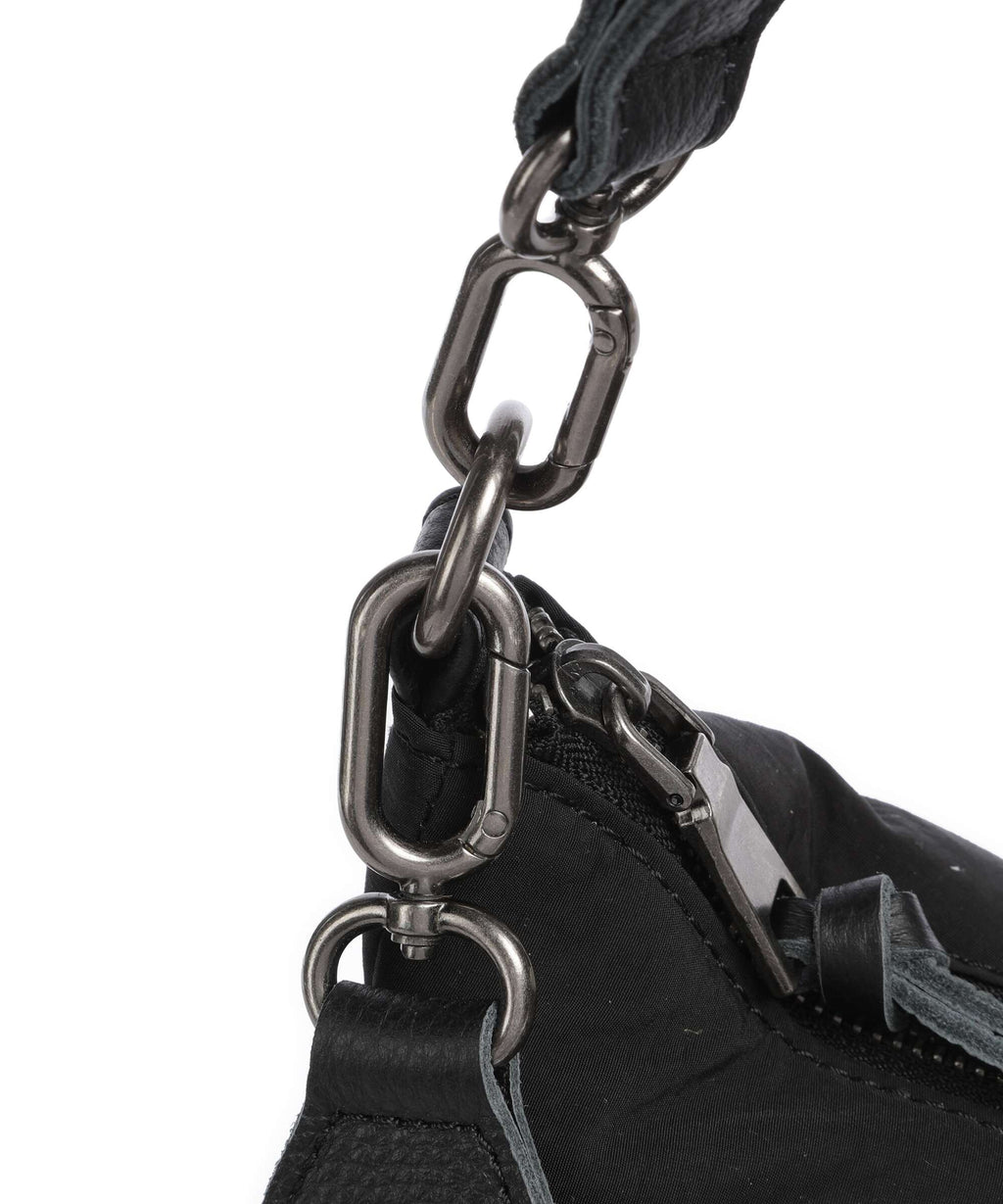 FredsBruder Friends For Life Hobo bag black