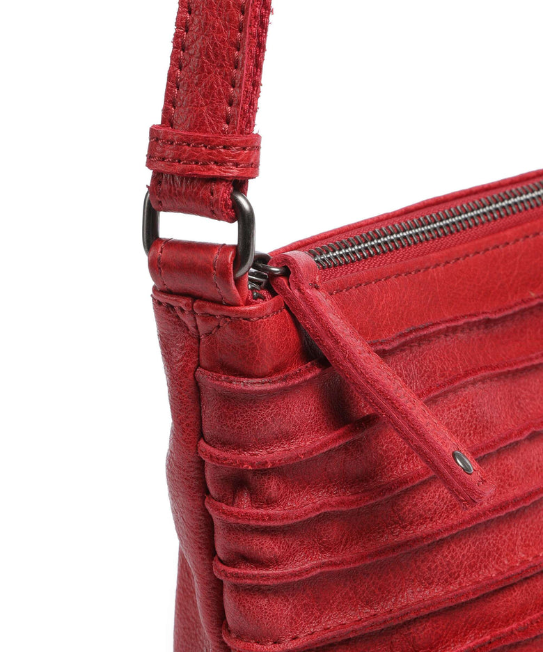 FredsBruder Riffelinchen Crossbody bag fire red