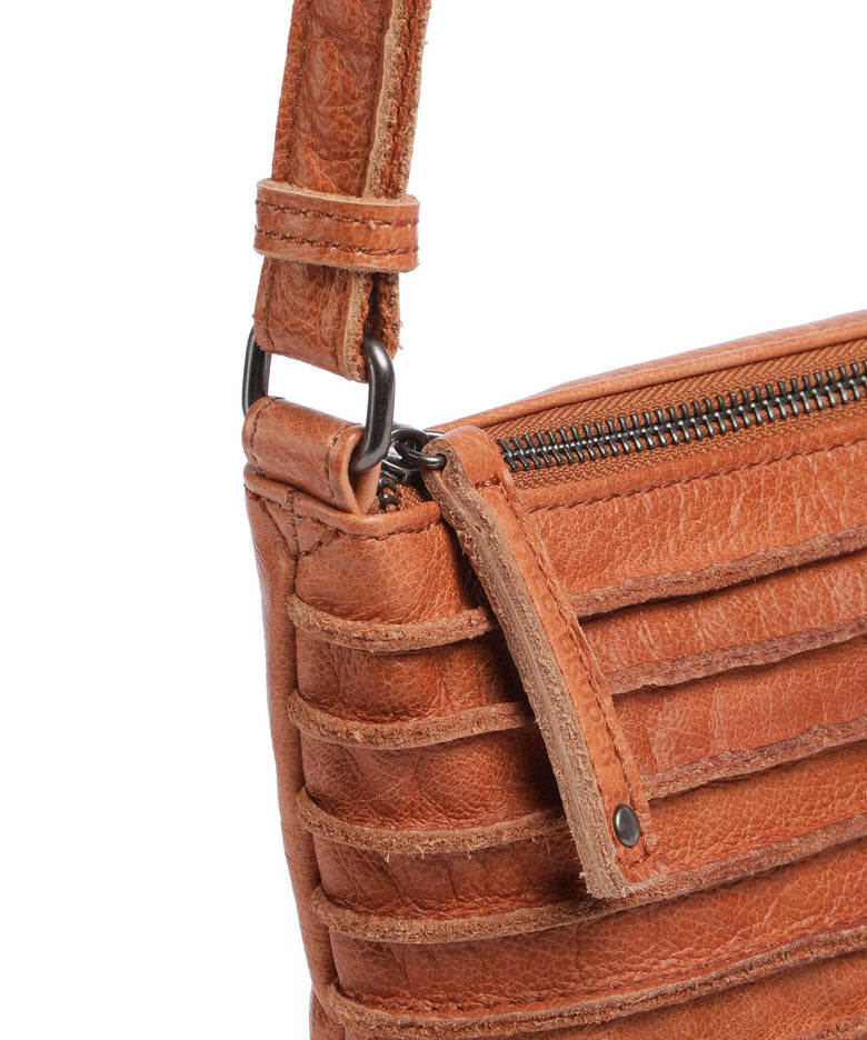 FredsBruder Riffelinchen Crossbody bag dark caramel