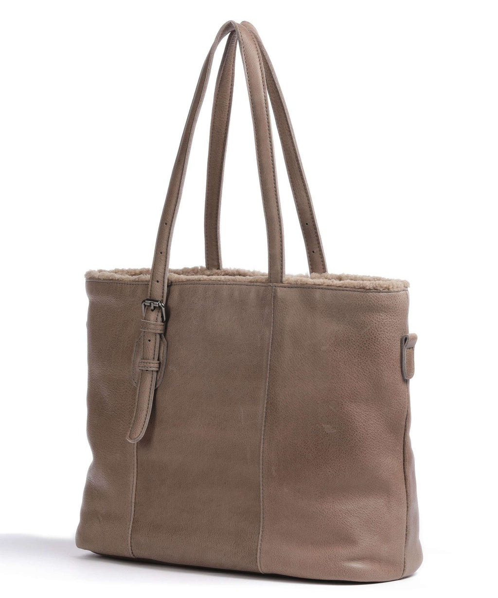 FredsBruder Inside Out Tote bag soft taupe