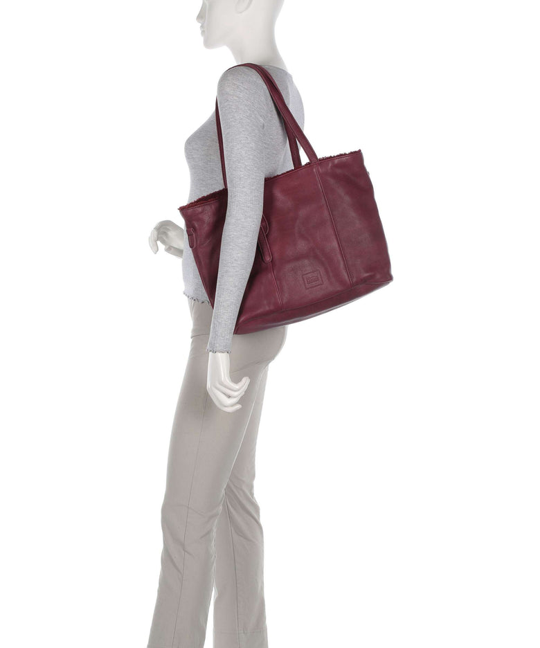 FredsBruder Inside Out Tote bag dark berry