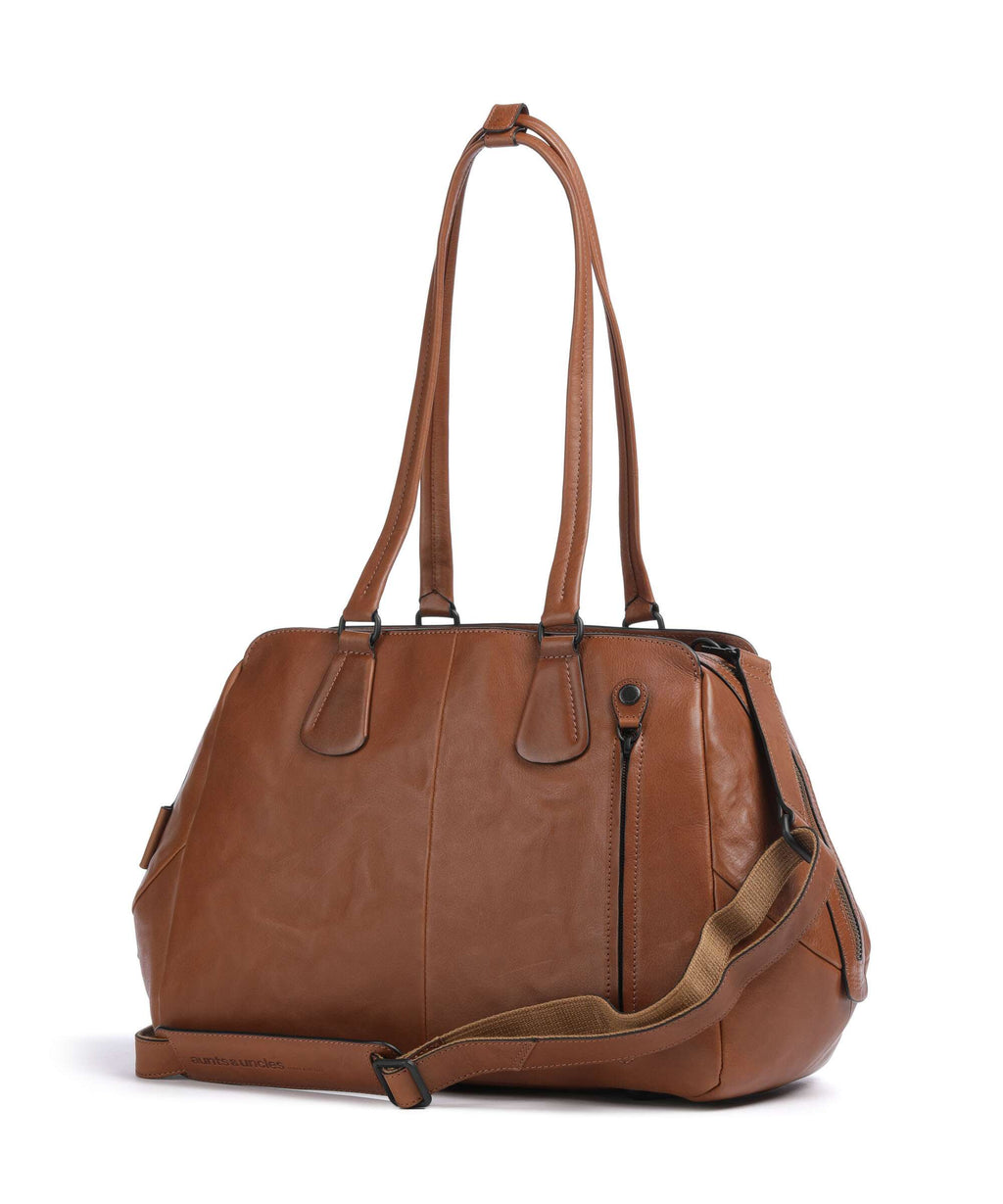 Aunts & Uncles Grandma's Luxury Club Mrs. Poundcake Tote bag caramel