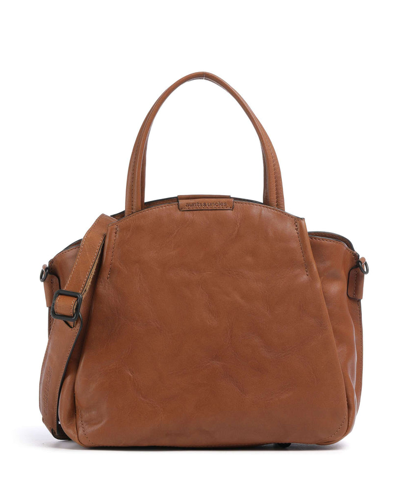 Aunts & Uncles Grandma's Luxury Club Mrs. Chiffon Pie Handbag caramel