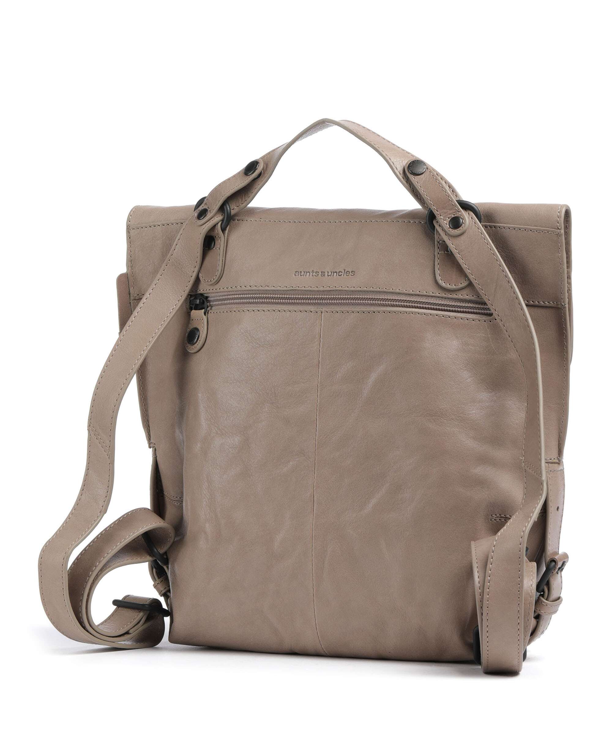 Aunts & Uncles Grandma's Luxury Club Mrs. Mince Pie Backpack bag vintage khaki