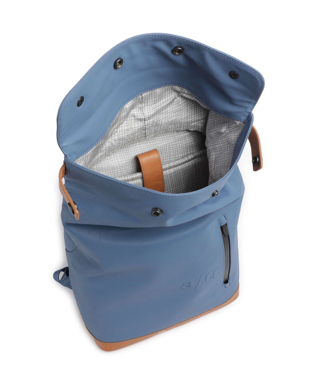 Aunts & Uncles Japan Wakayama Rolltop backpack blue jeans