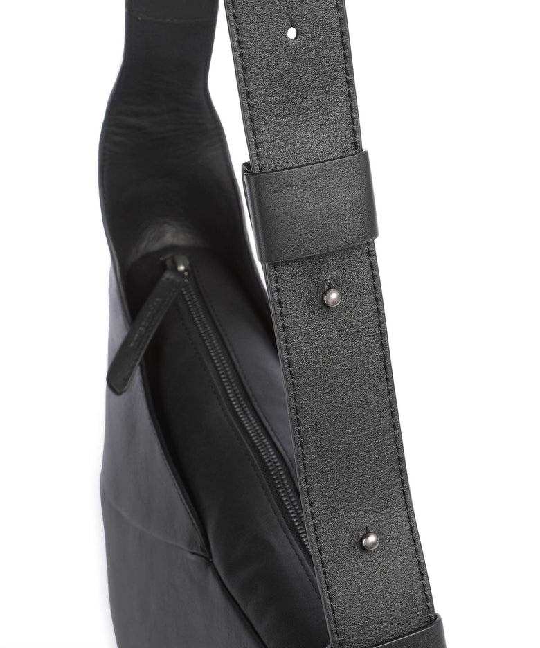 Aunts & Uncles Jamie's Orchard Blossom Hobo bag jet black