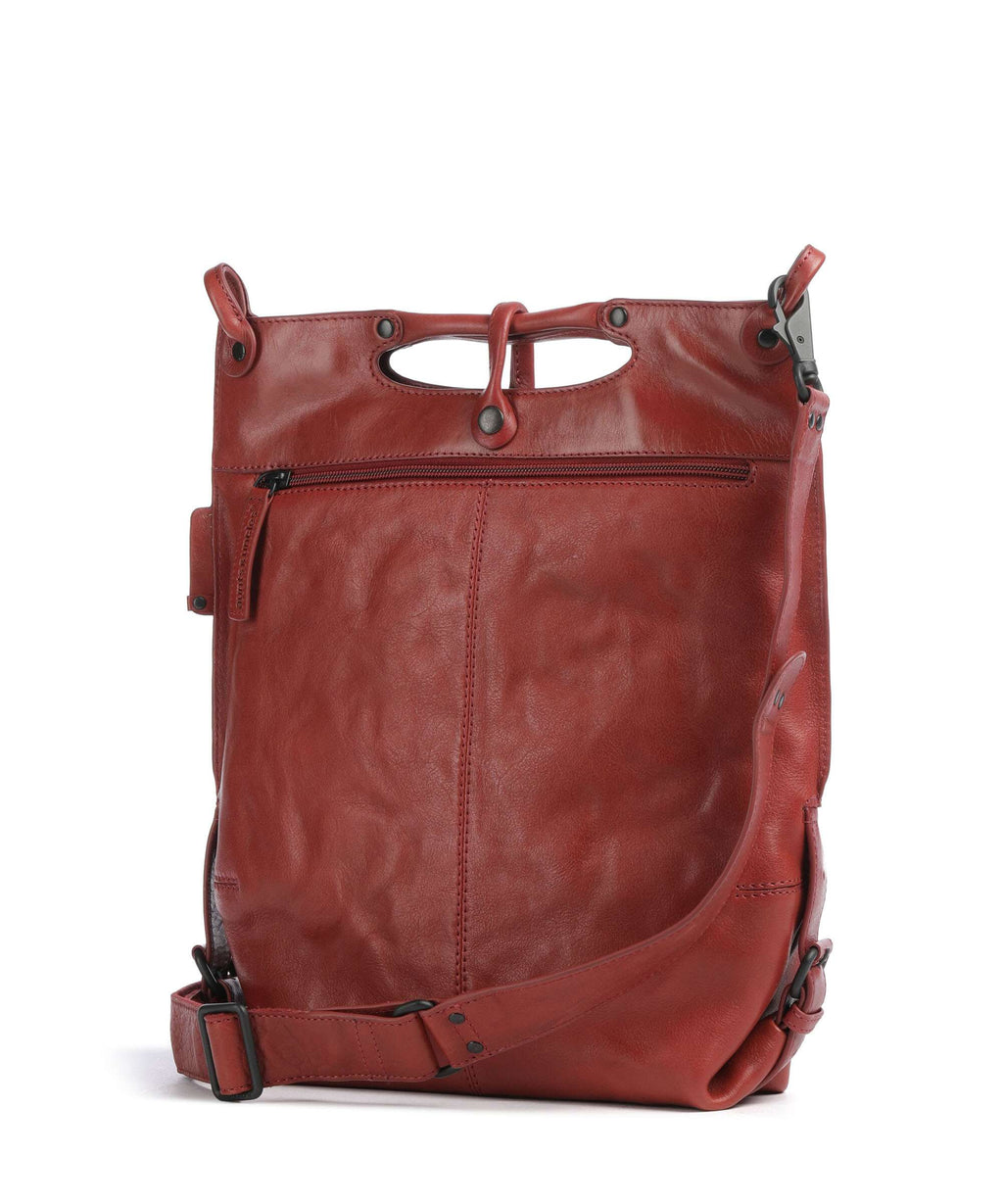 Aunts & Uncles Grandma's Luxury Club Mrs. Pancake Shoulder bag intense rust