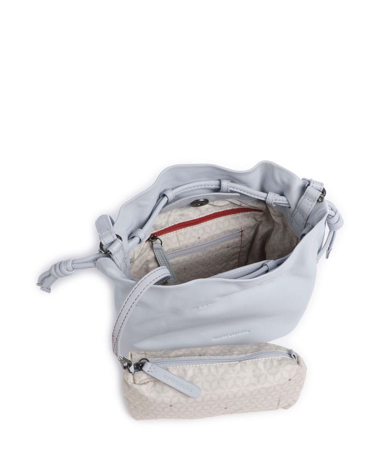 Aunts & Uncles Bohemian Vibes Fleur Bucket bag blue aura