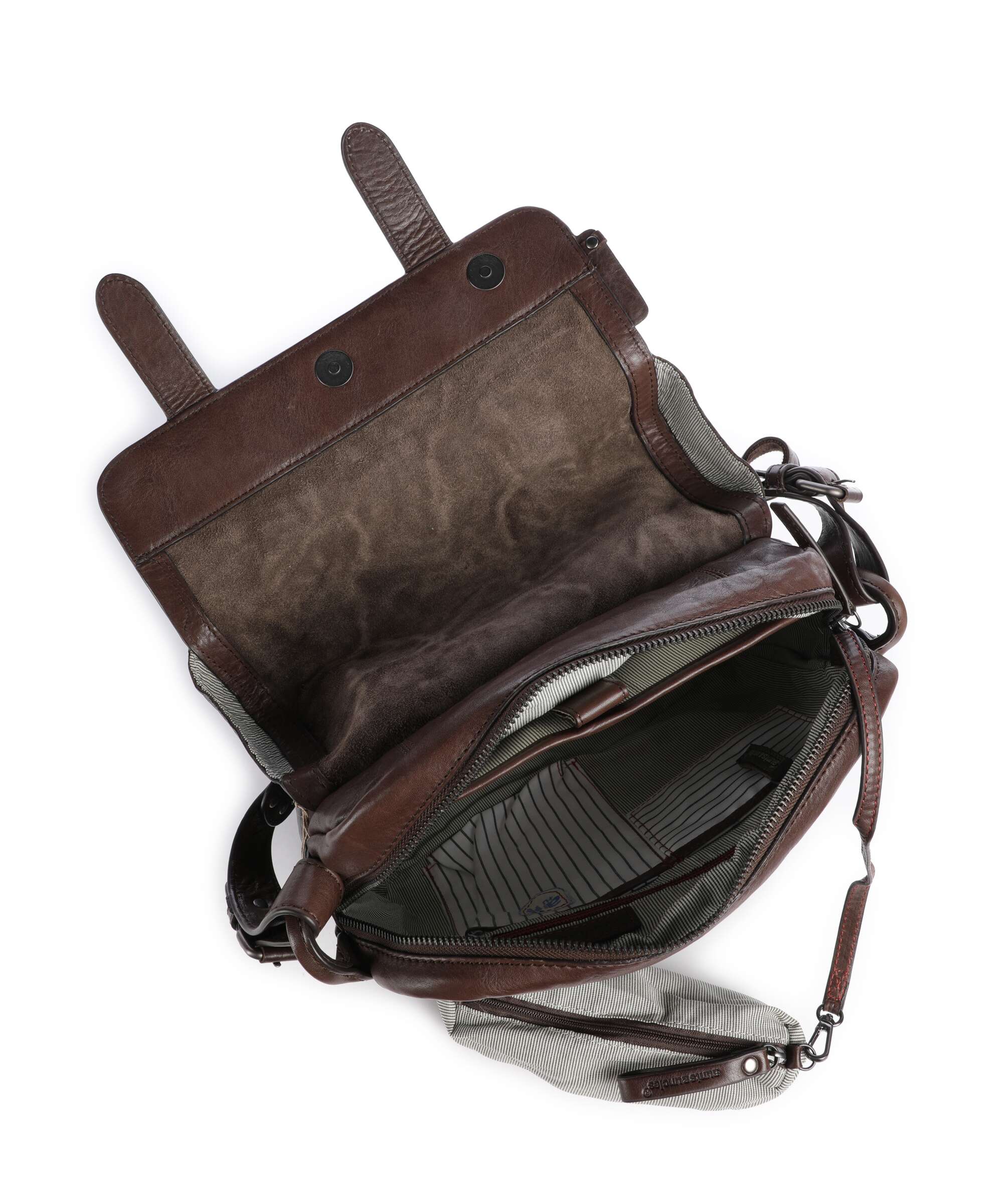 Aunts & Uncles Grandma's Luxury Club Miss Applepie Crossbody bag coffee bean