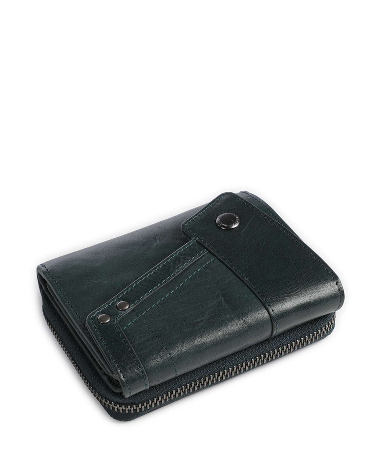 Aunts & Uncles Grandma's Luxury Club Lotta Wallet green jewel