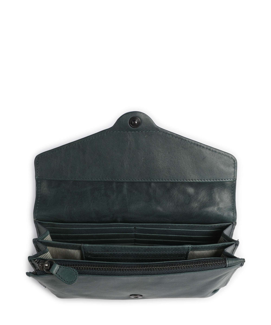 Aunts & Uncles Grandma's Luxury Club Charlene Wallet green jewel