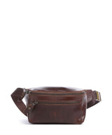 Buckle & Seam Crazy Horse Dash Sac banane brown