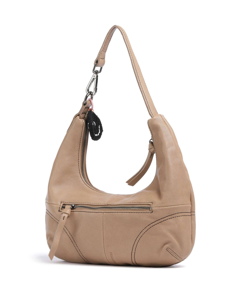 FredsBruder Take A Smile Hobo bag milk coffee