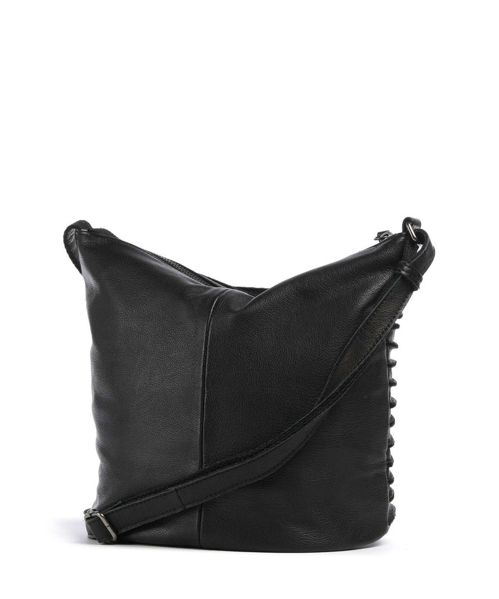 FredsBruder Riffellinchen Crossbody bag black