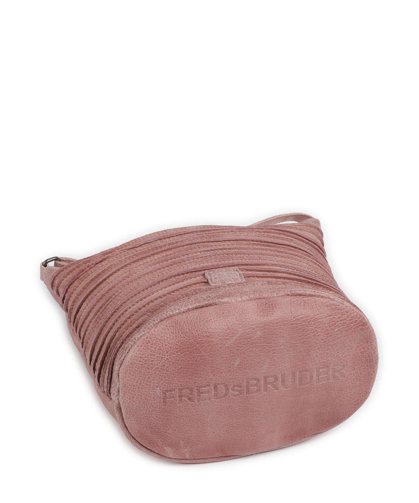 FredsBruder Riffellinchen Crossbody bag powder rose