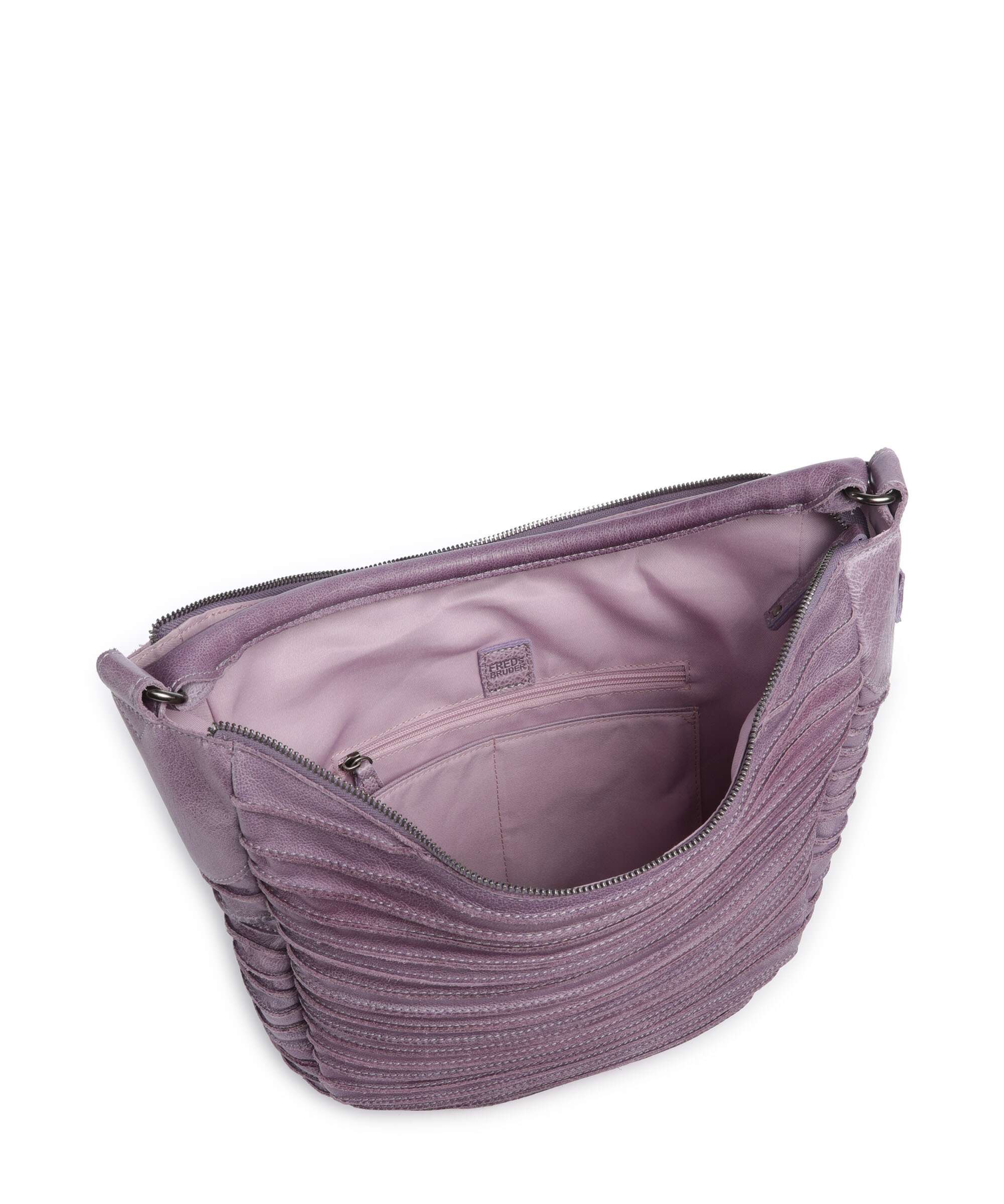 FredsBruder Bestseller Riffeltier S Hobo bag lavender