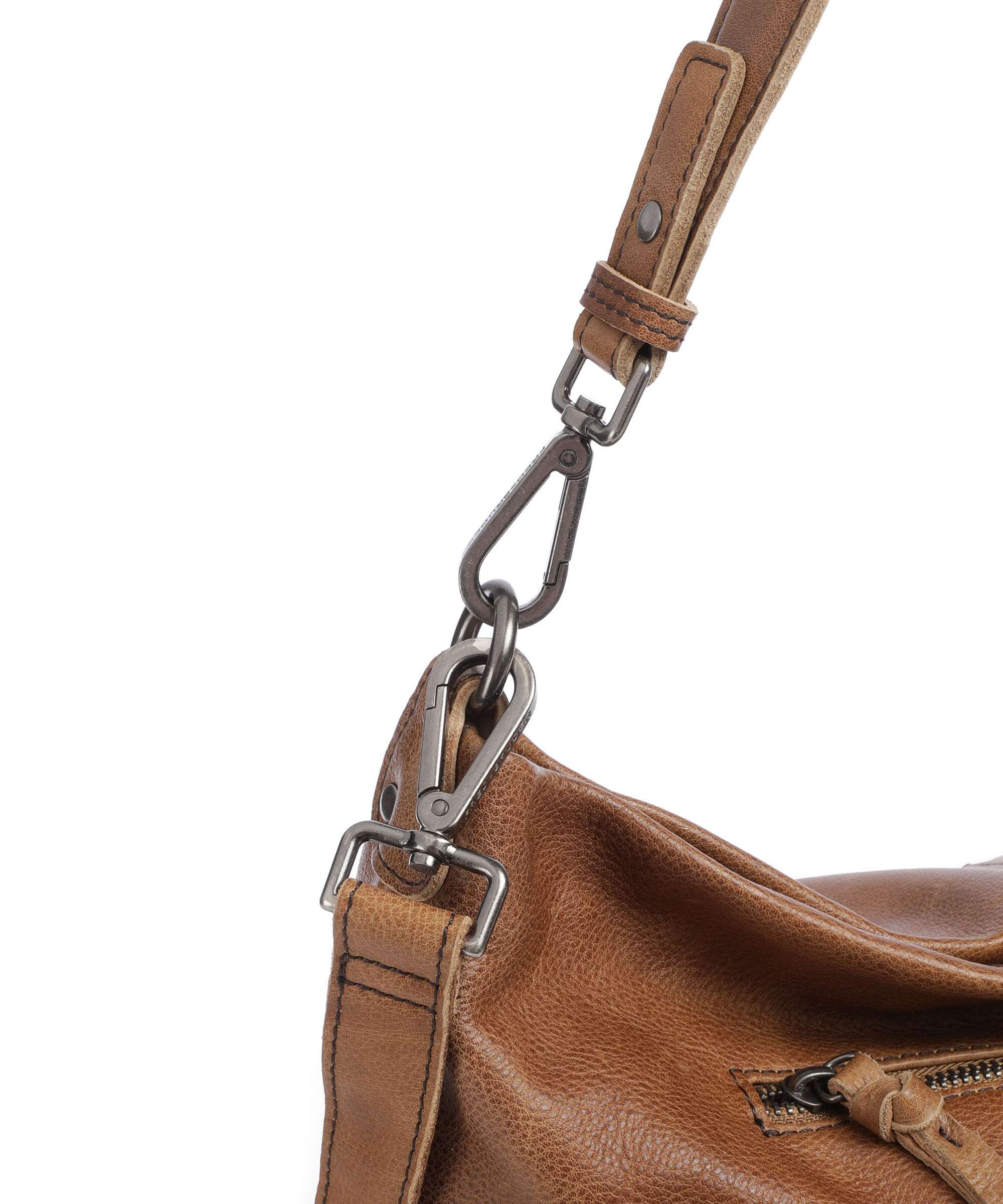 FredsBruder My Old Friend Hobo bag caramel