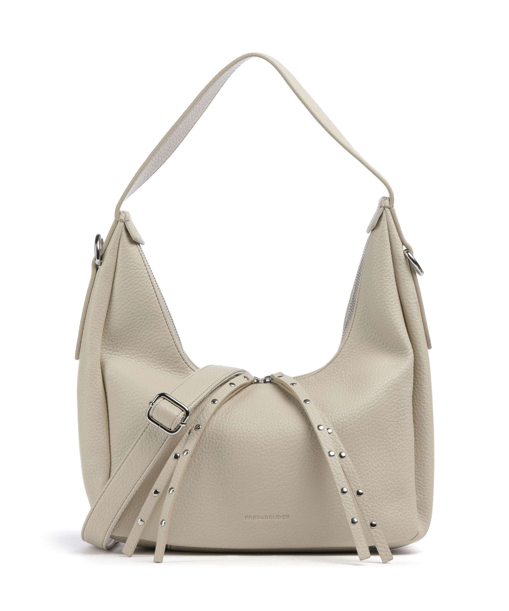 FredsBruder Feel Wild Midi Hobo bag stone